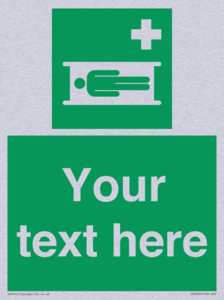 Custom Stretcher Sign